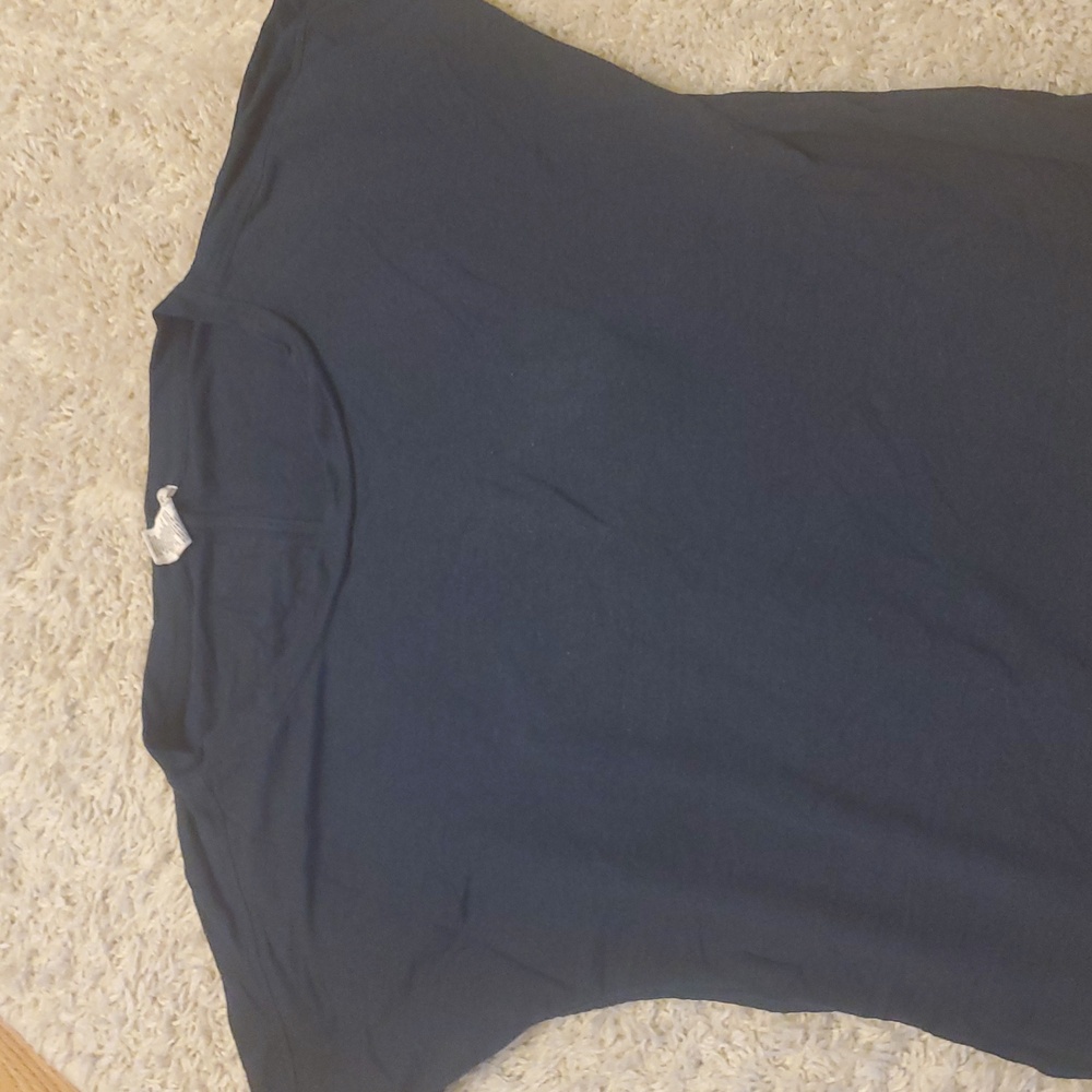 5‎ For $25 Matty M Navy Blue T-Shirt Womens Size Medium